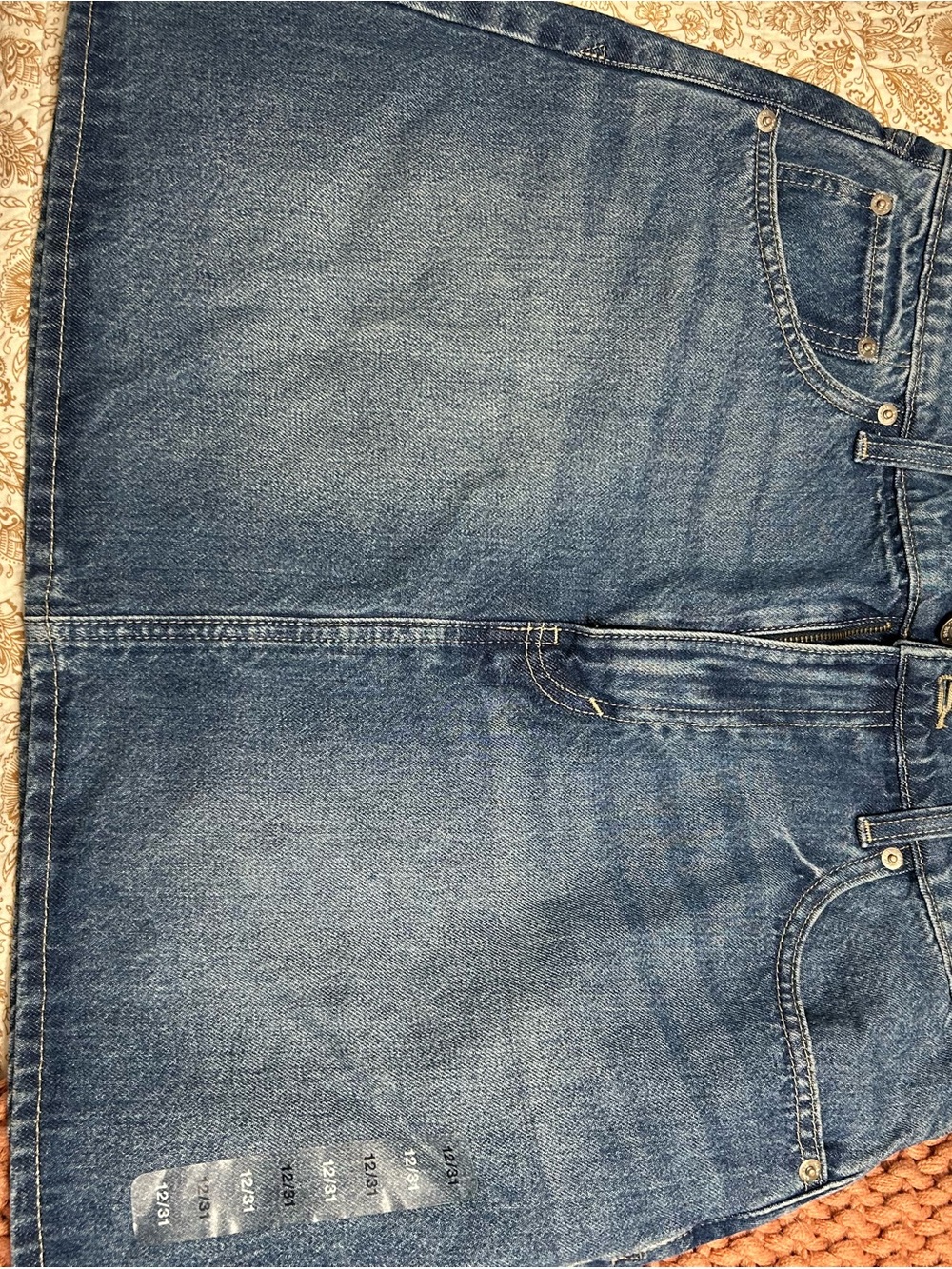 women's Blue Denim Jean skirt
